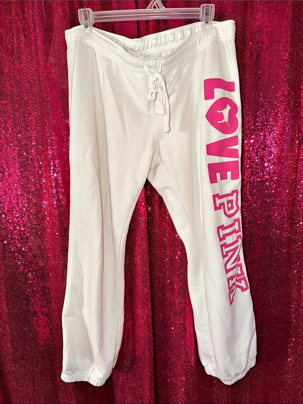 PINK Logo Jogger Pants